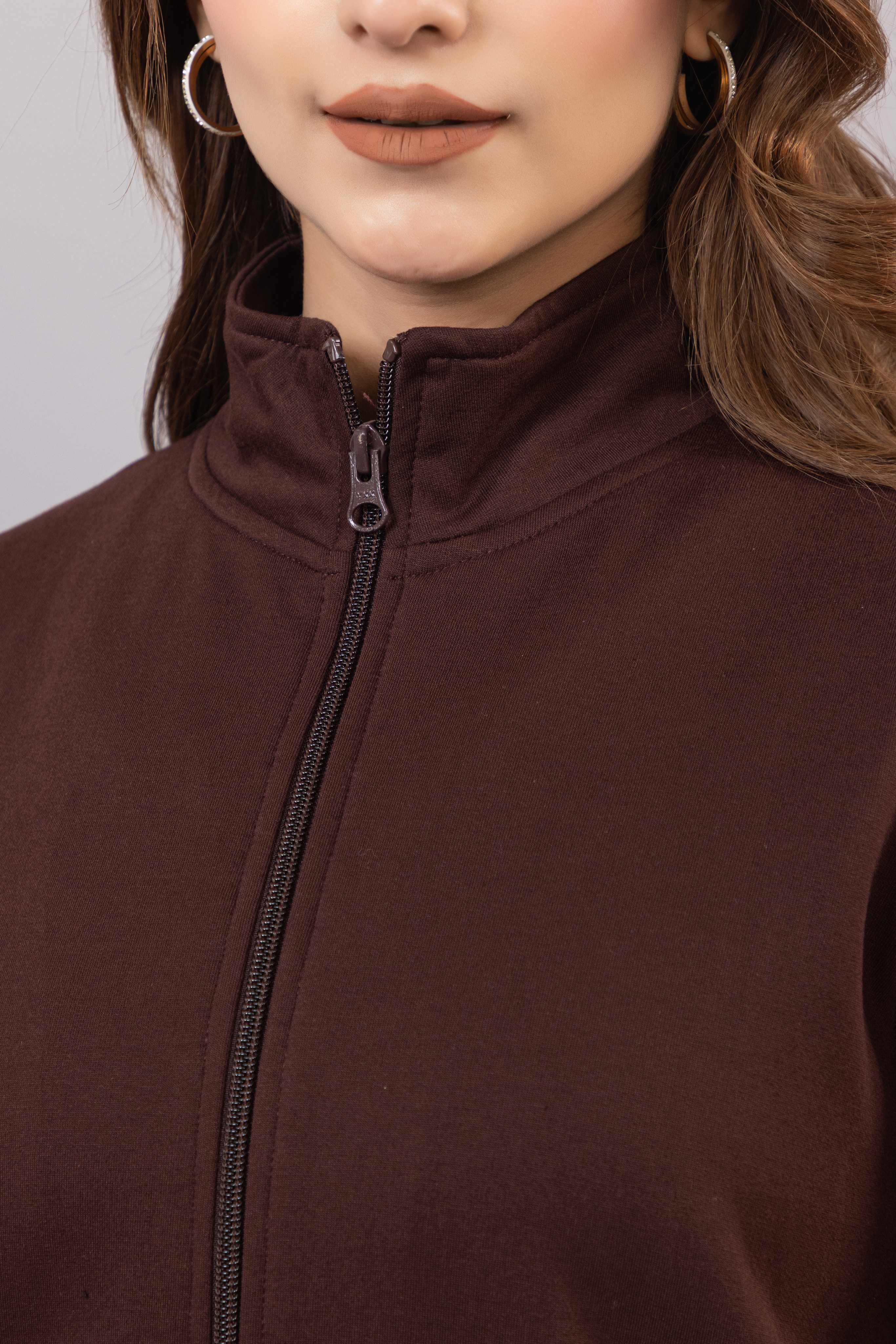 Coffee winter warm sweatshirt with ultimate comfort
