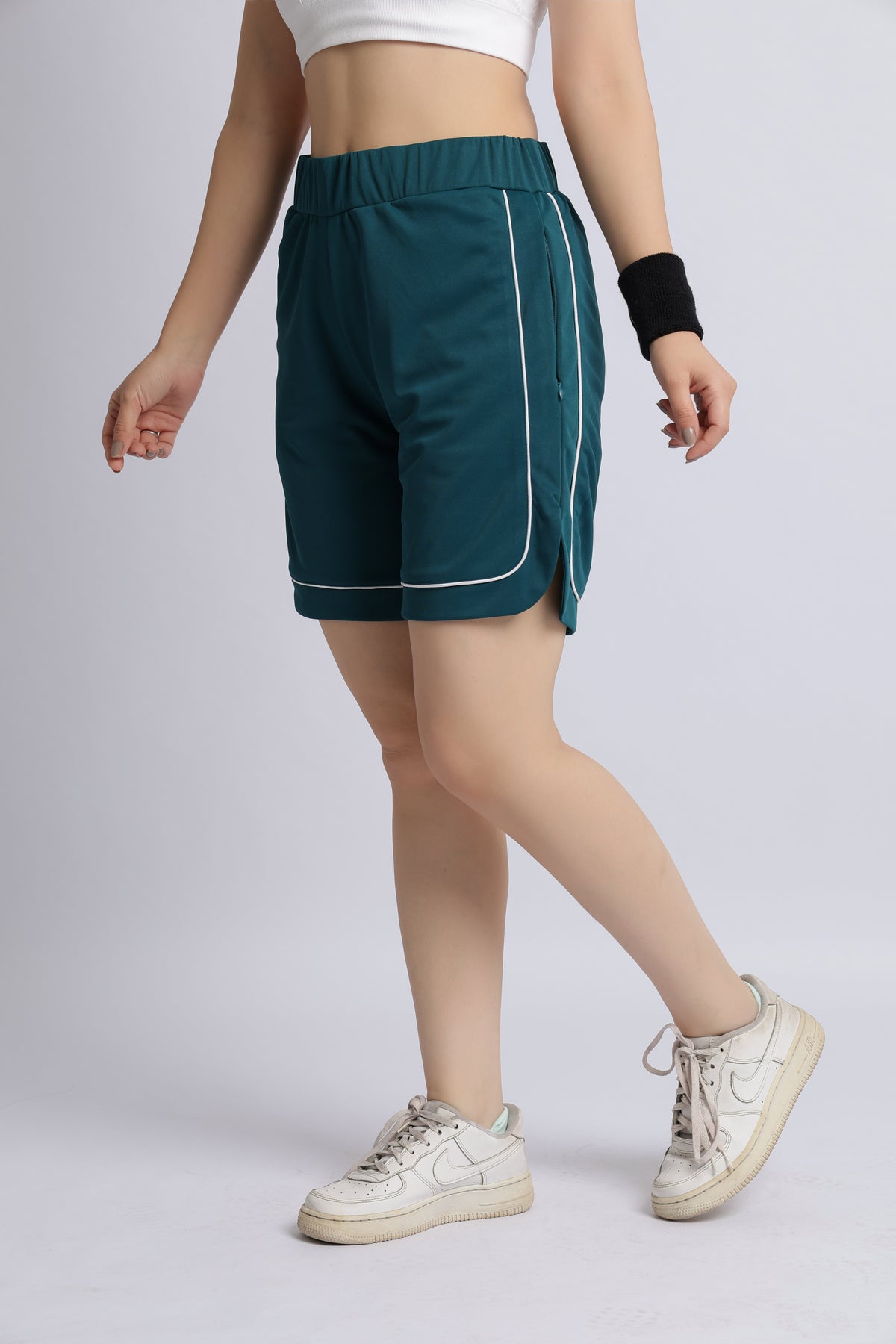 Teal active everyday shorts