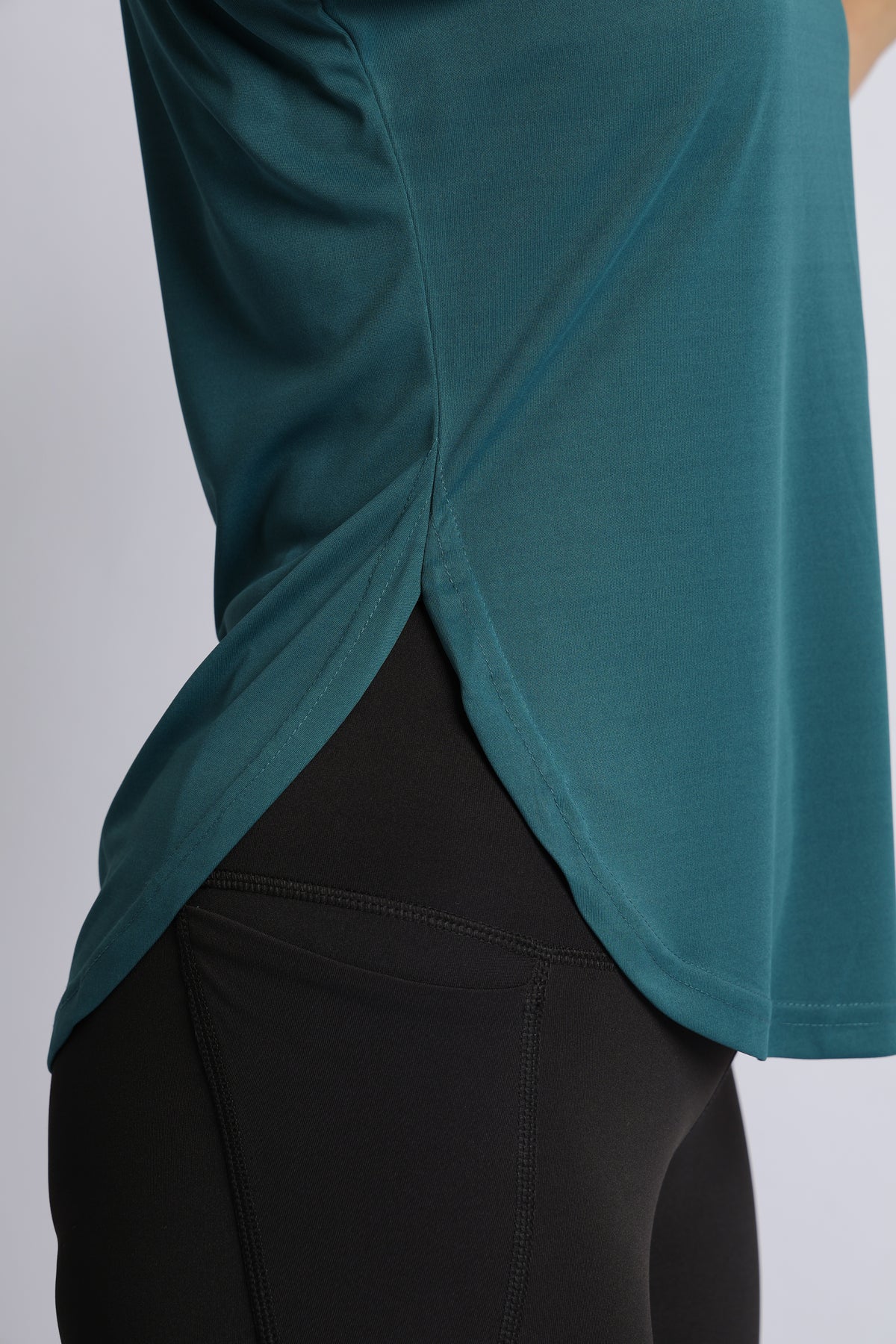 Teal active style tshirt