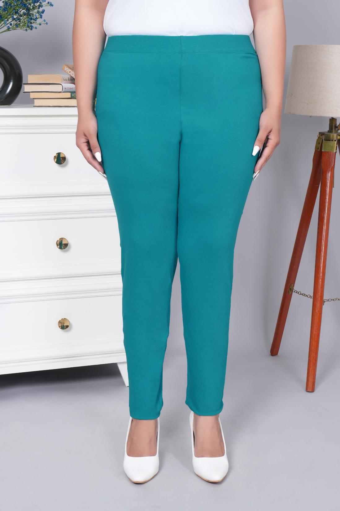 Ramar green cotton lycra legging