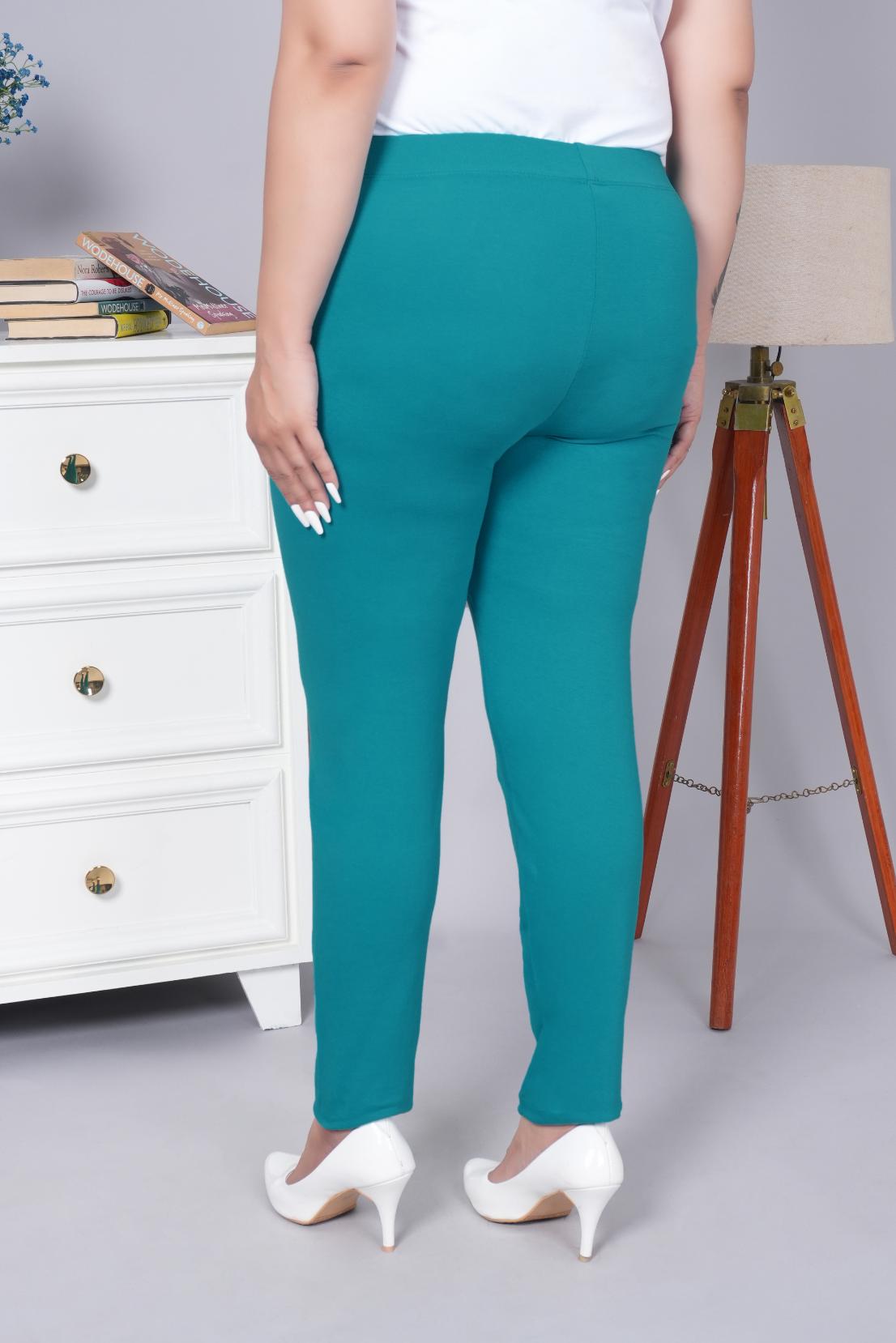 Ramar green cotton lycra legging