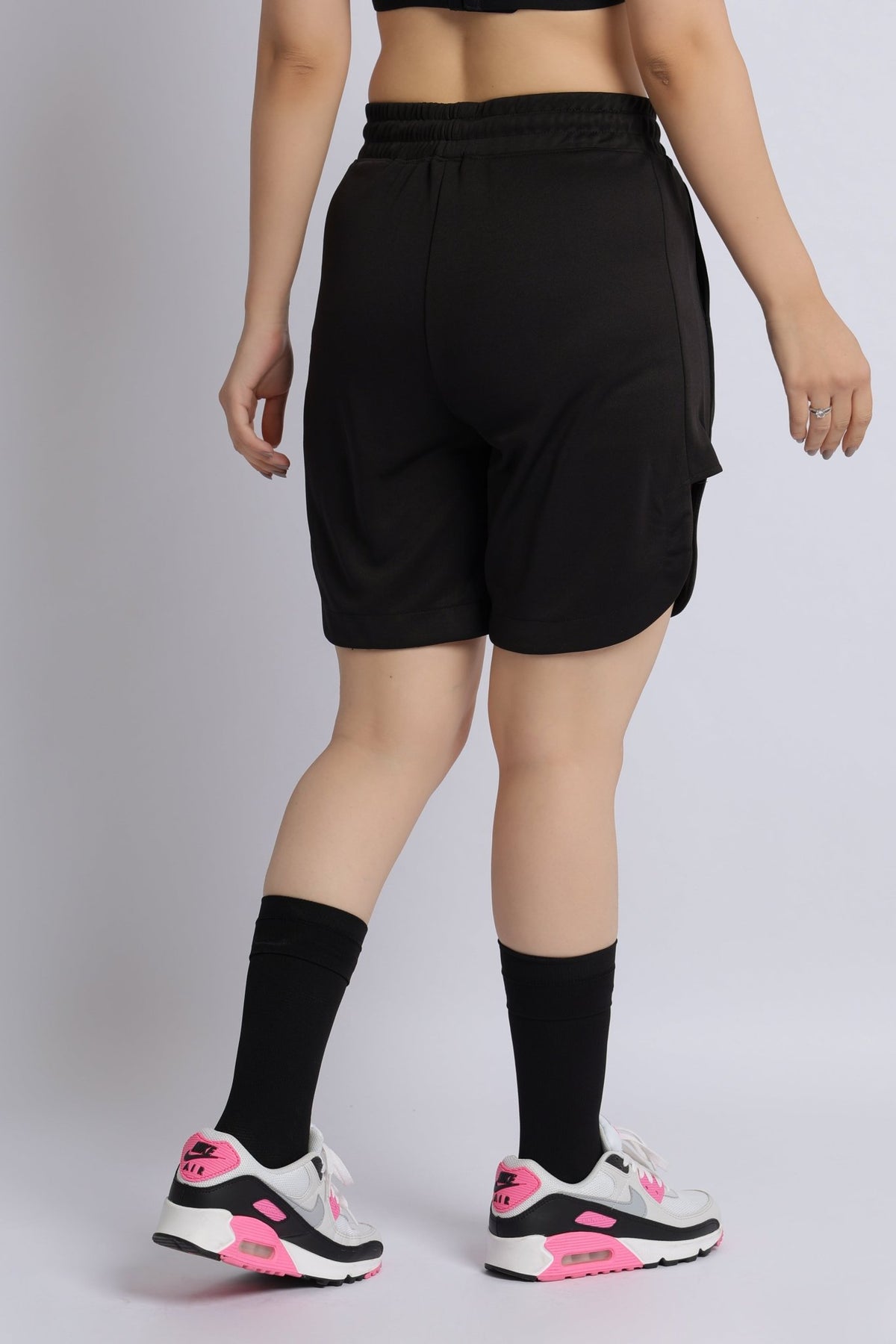 Black active easymove shorts -Active easymove shorts