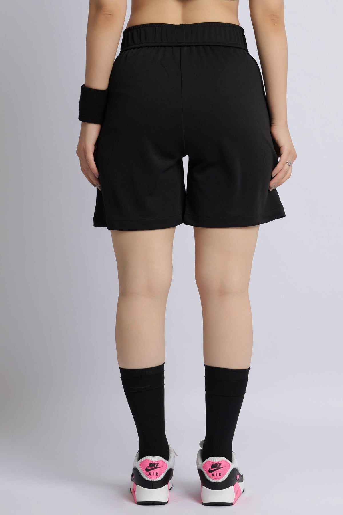 Black active relax shorts -Active relax shorts