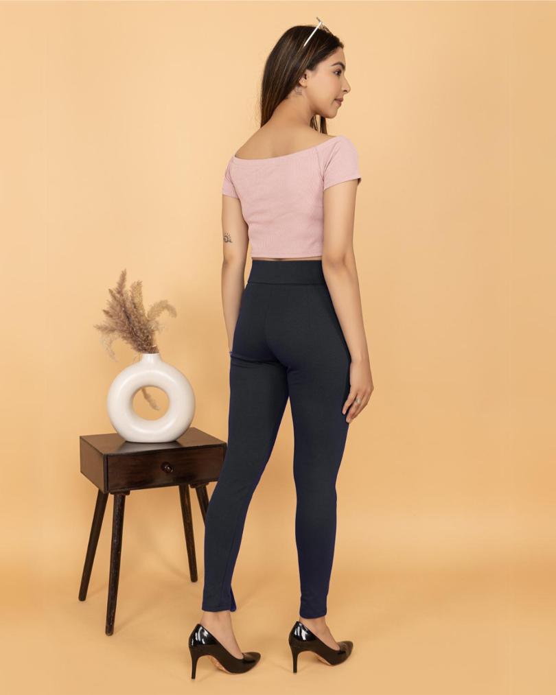 Charcoal Jeggings -Milano jegging pants
