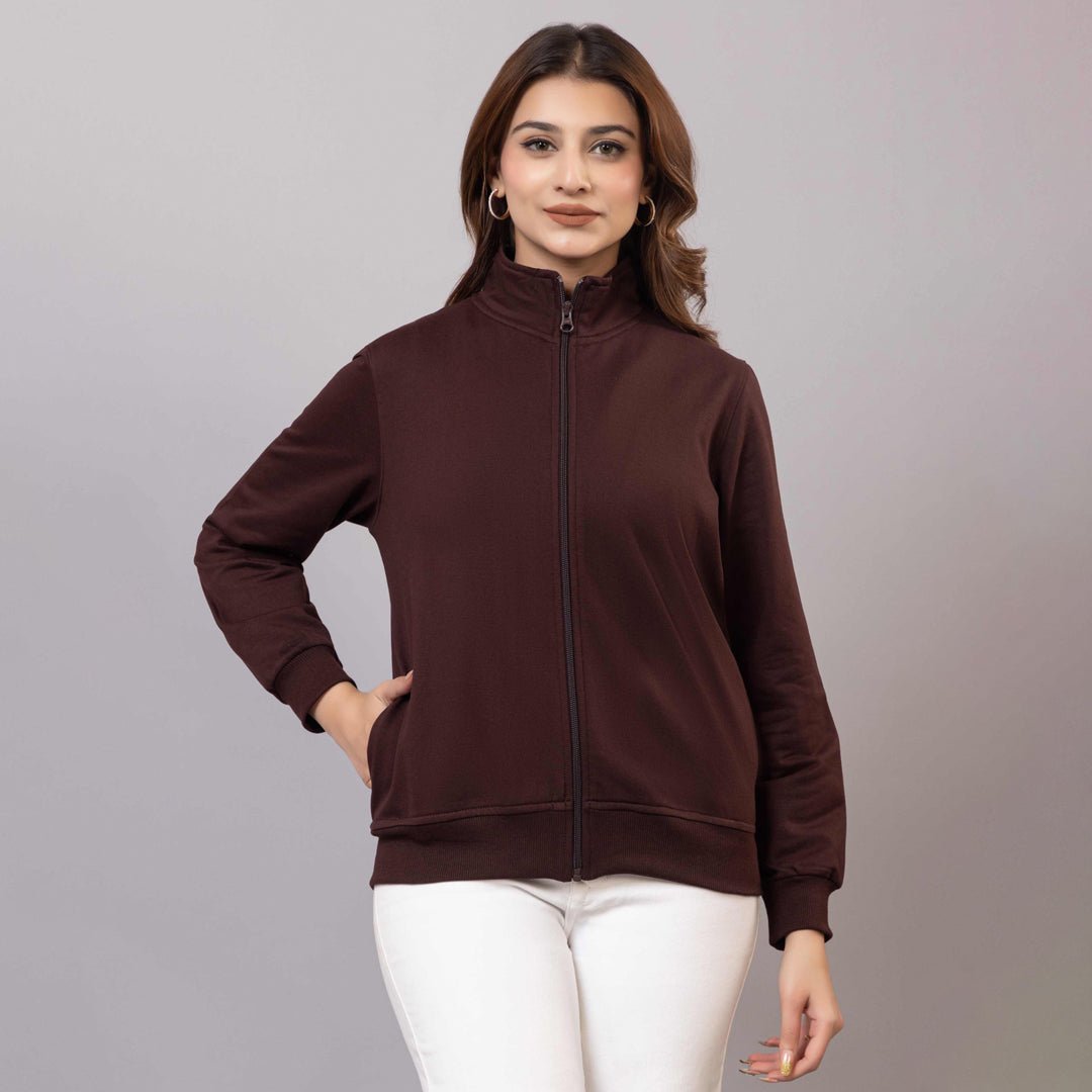 Coffee winter warm sweatshirt with ultimate comfort - Winter sweatshirt