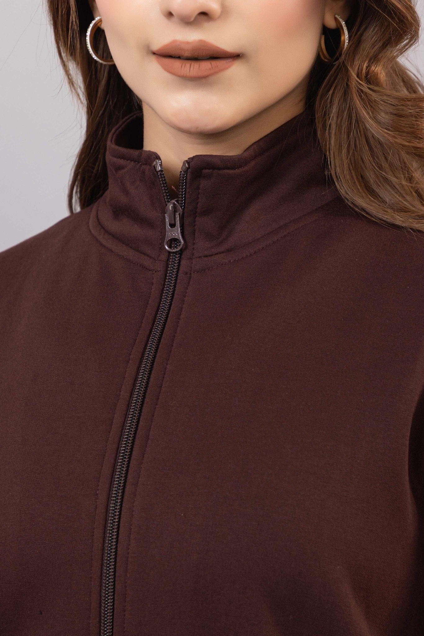 Coffee winter warm sweatshirt with ultimate comfort - Winter sweatshirt