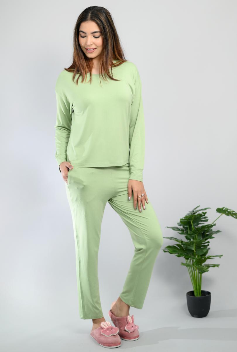 Light mint loungewear coordinate set -Loungewear coordinate set