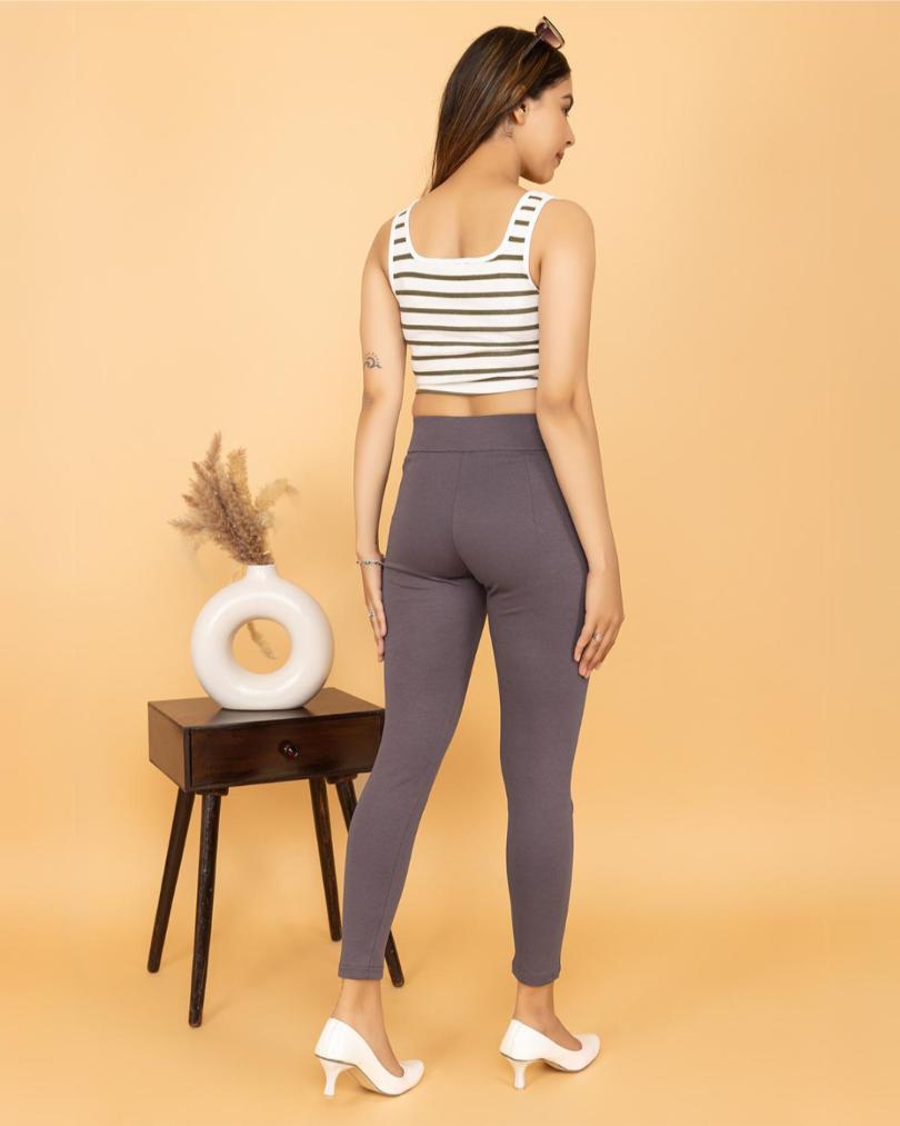 Lovely lavender Jeggings -Milano jegging pants
