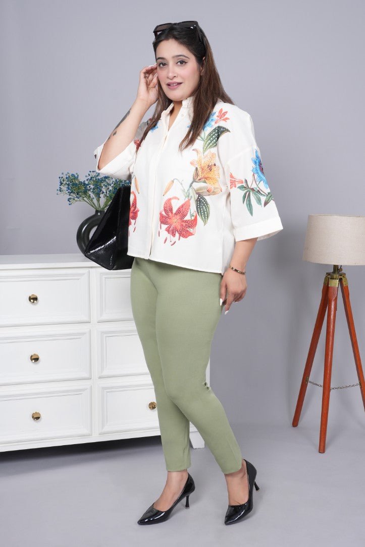 Mint cotton legging - Cotton leggings