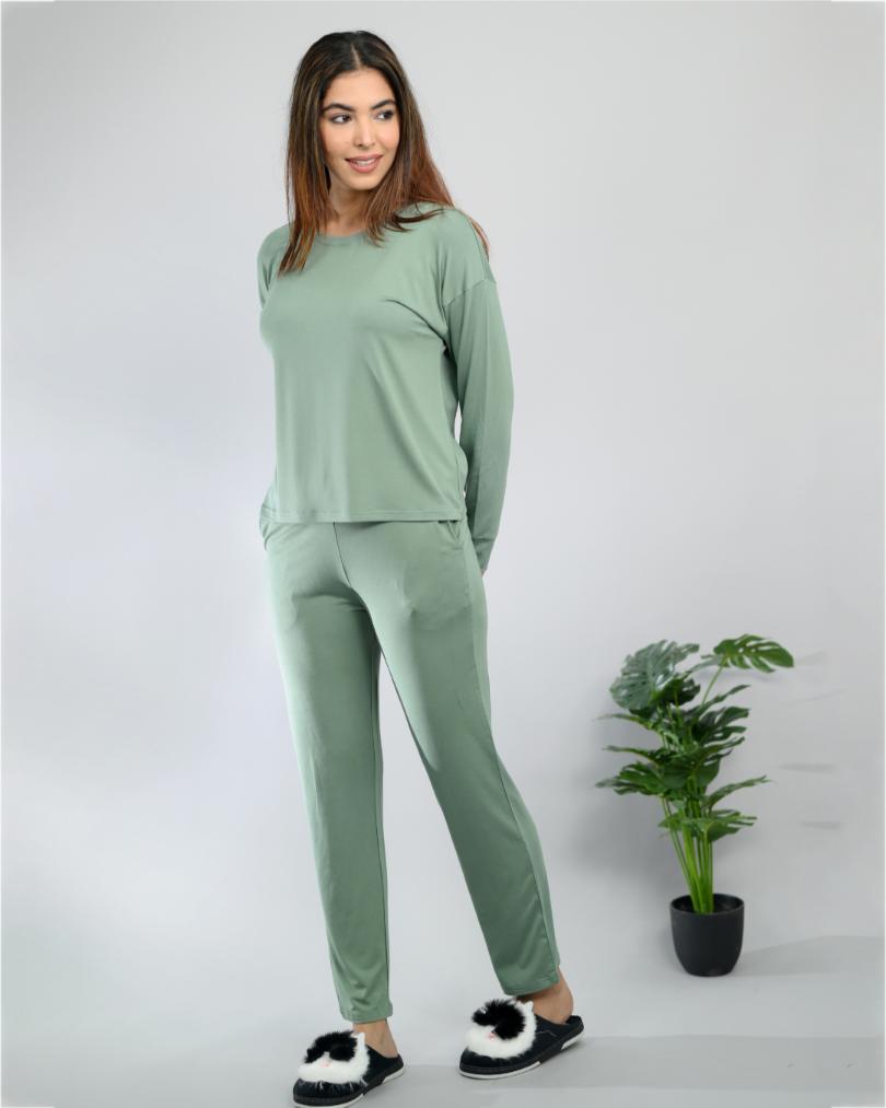 Mint loungewear coordinate set -Loungewear coordinate set
