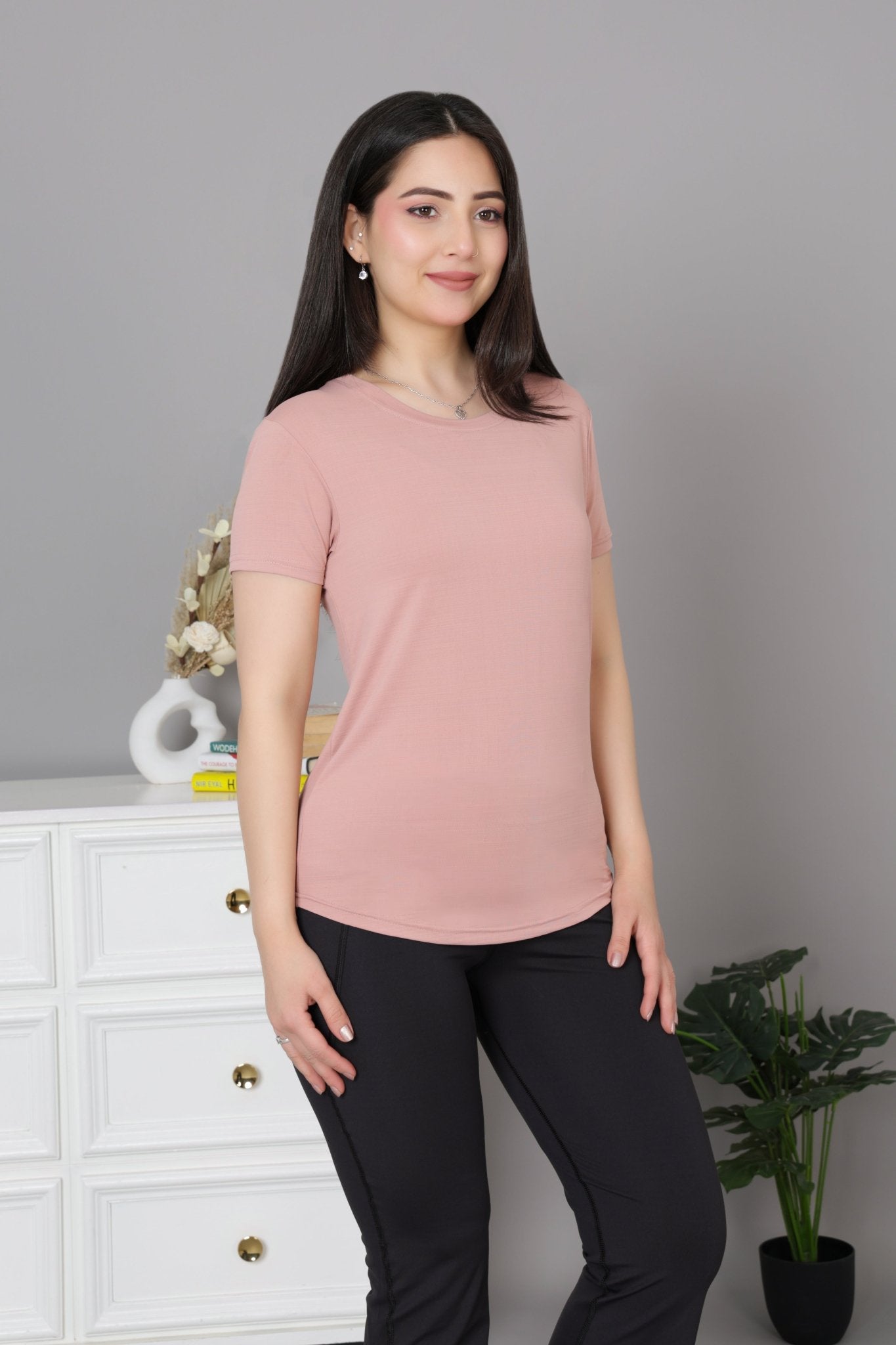 Misty Rose Active T Shirt - Active t shirt