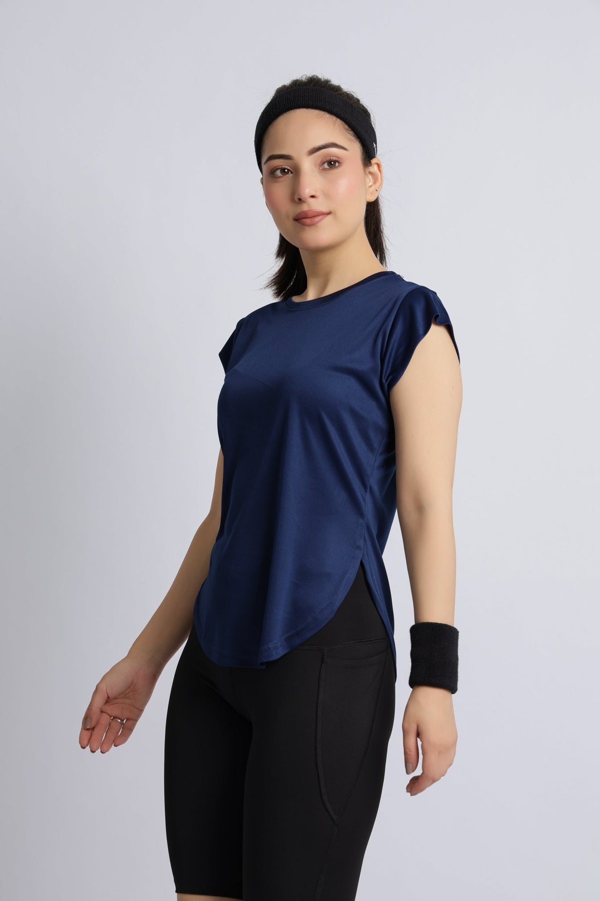 Navy active style tshirt -Active style tshirt