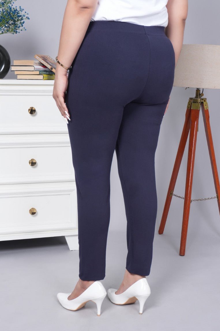 Navy cotton legging - Cotton leggings