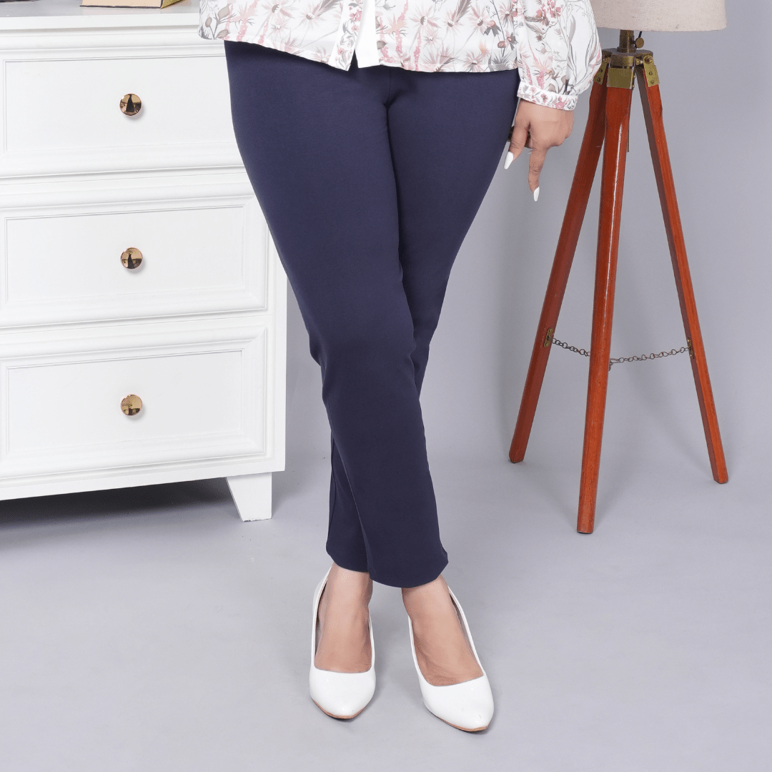 Navy cotton legging - Cotton leggings