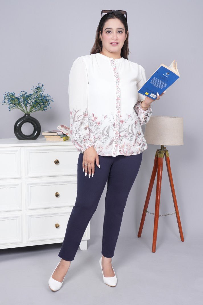 Navy cotton legging - Cotton leggings