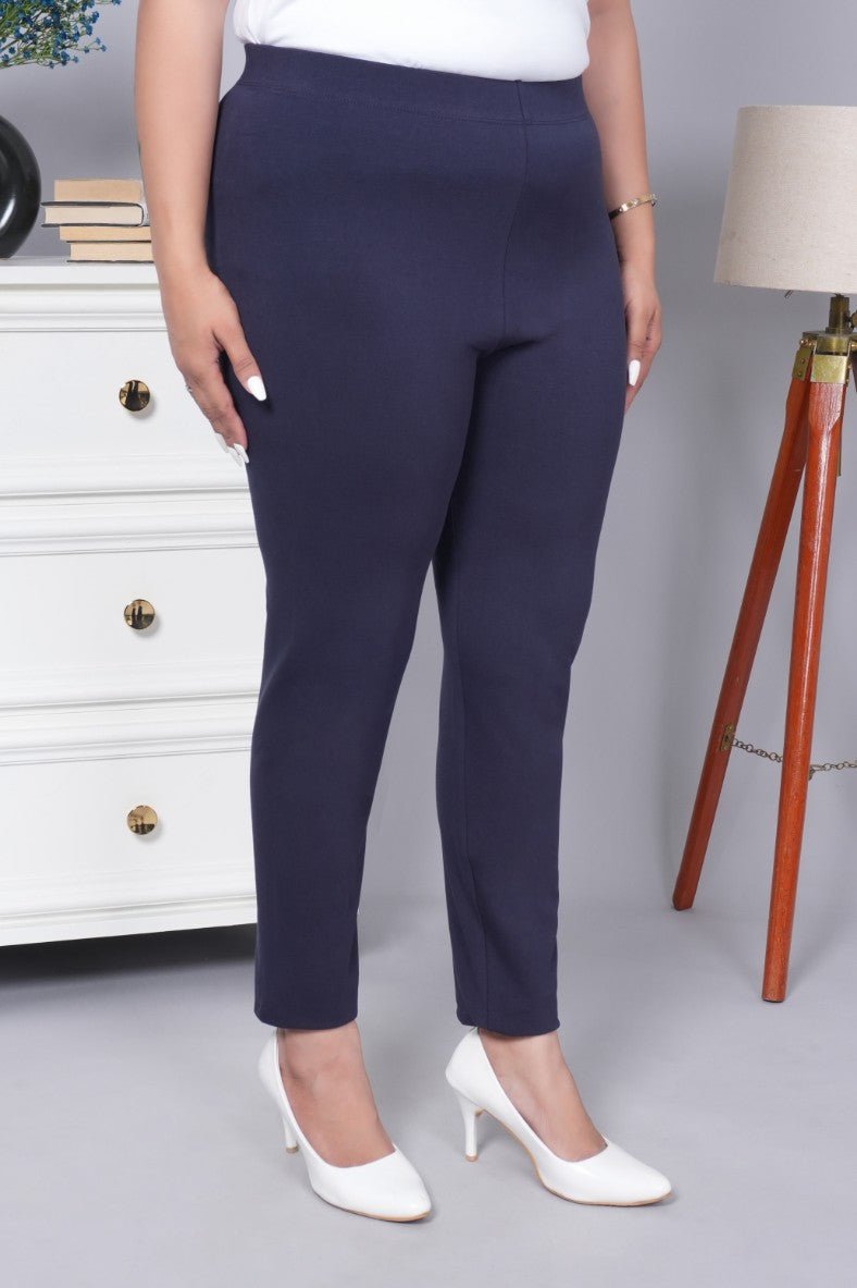 Navy cotton legging - Cotton leggings