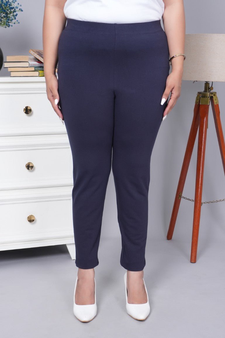Navy cotton legging - Cotton leggings
