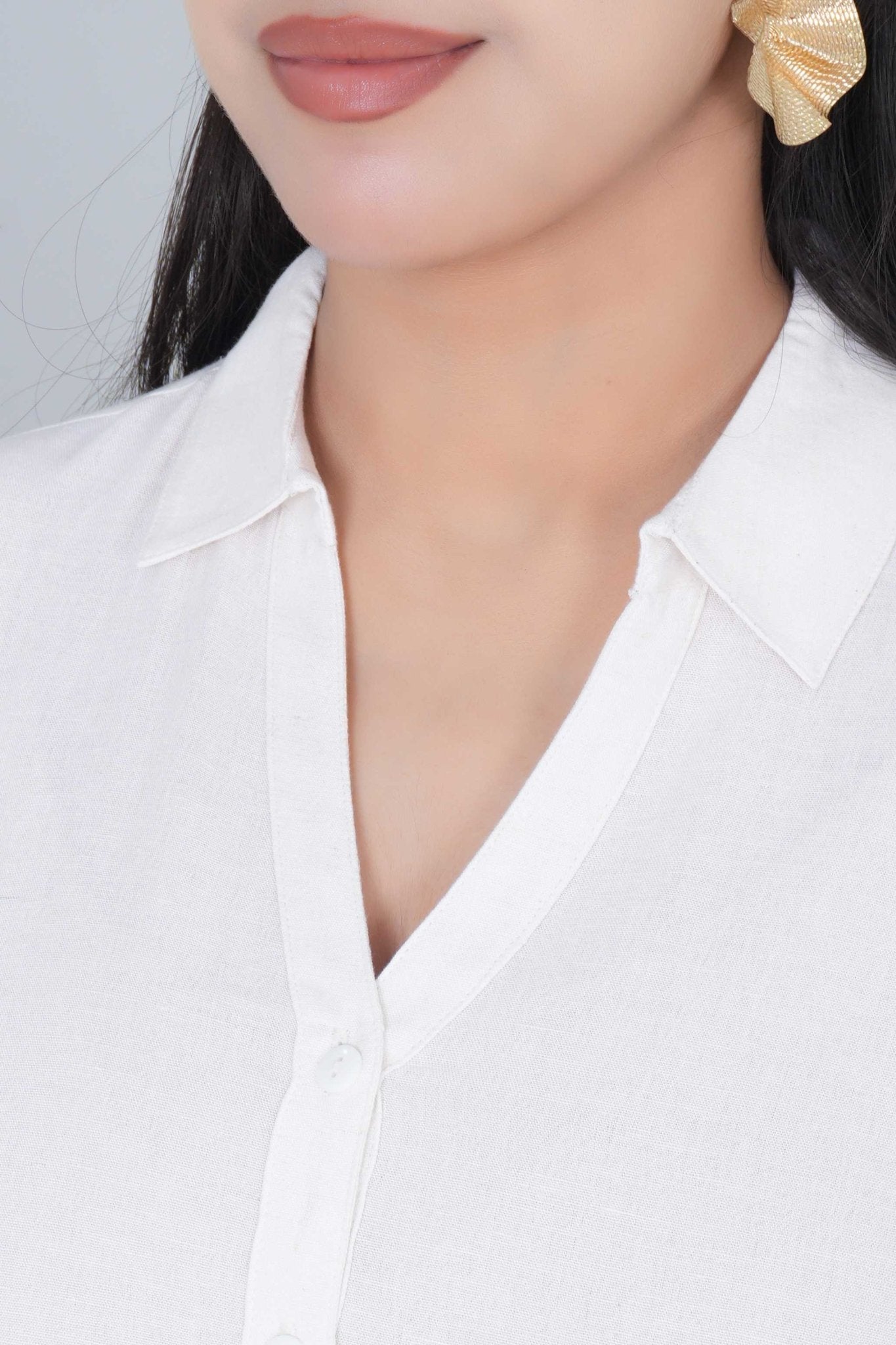 Off white cotton linen shirts - Linen shirts