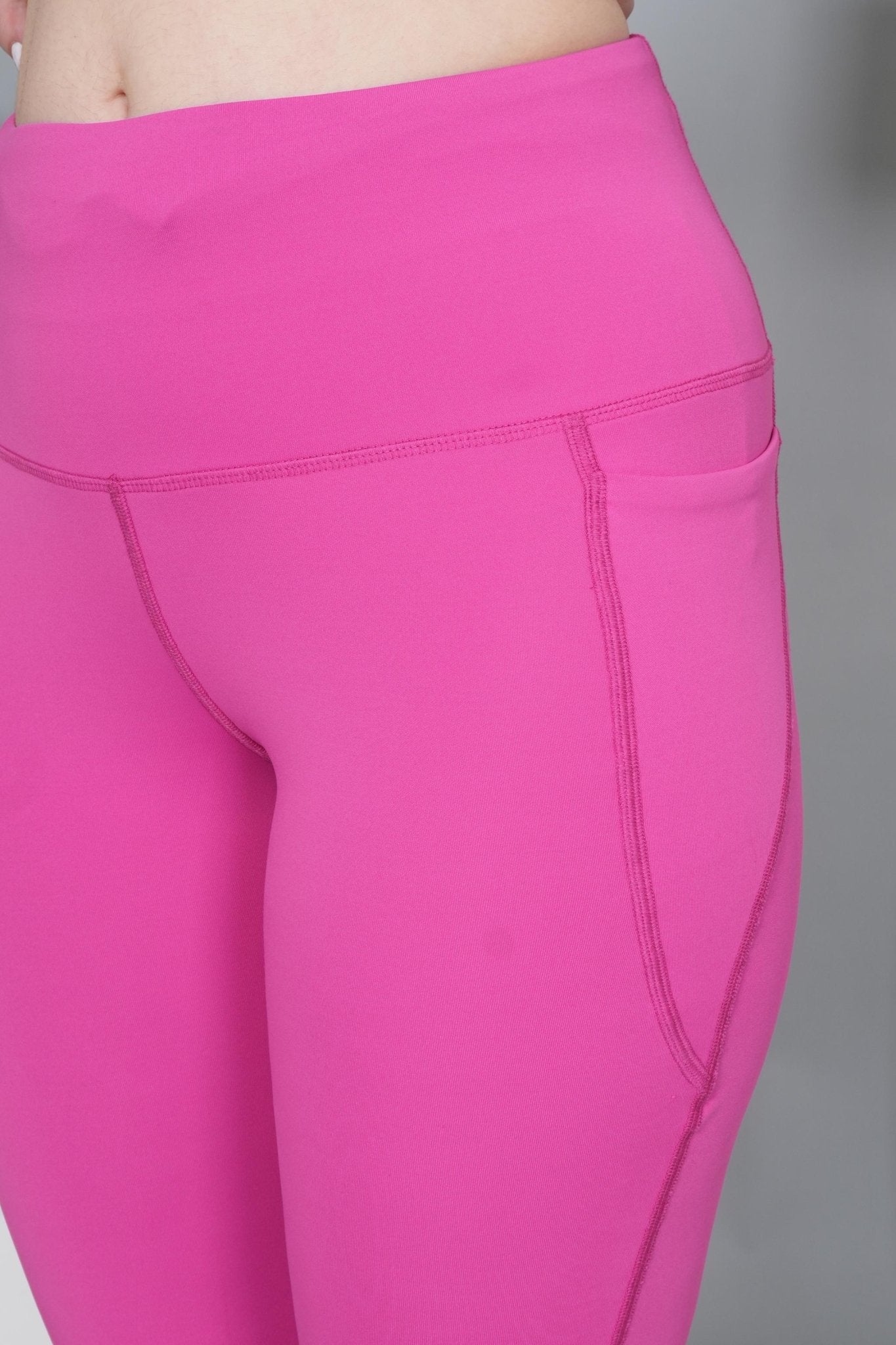Pink Active Flare Pants - Active flare pants