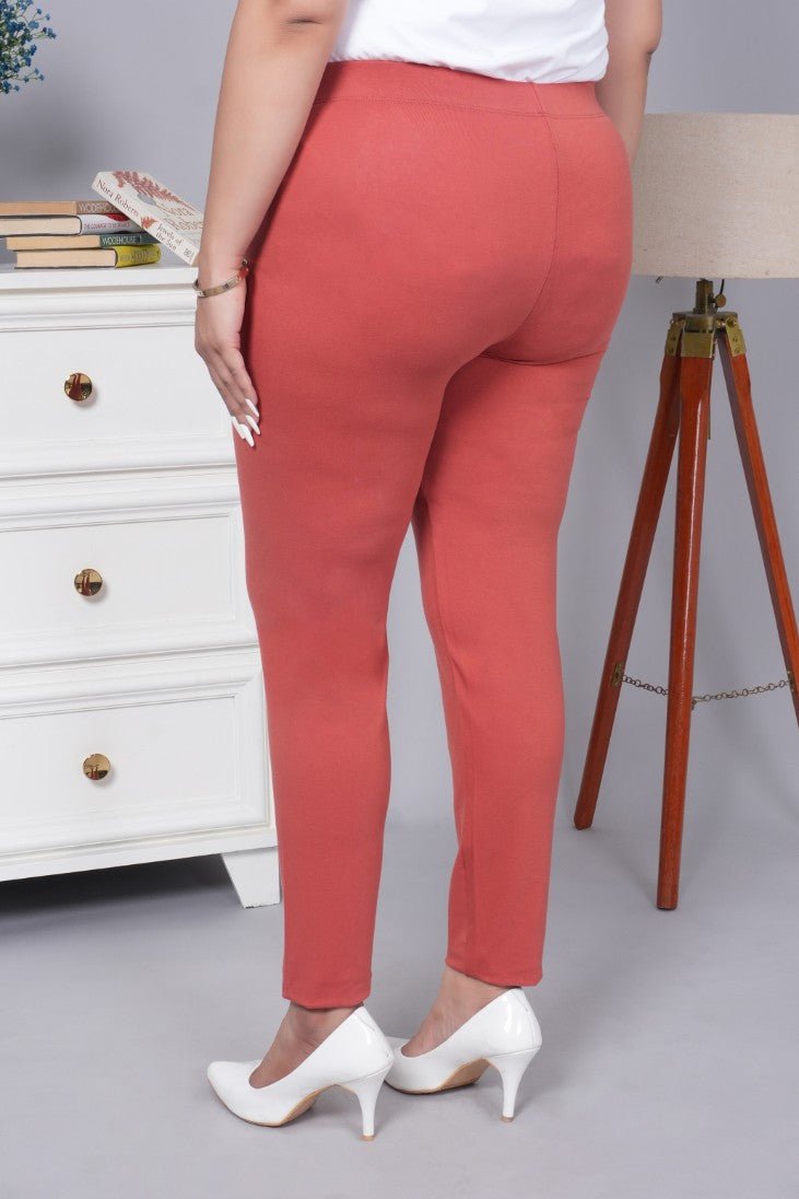 Rust cotton legging - Cotton leggings