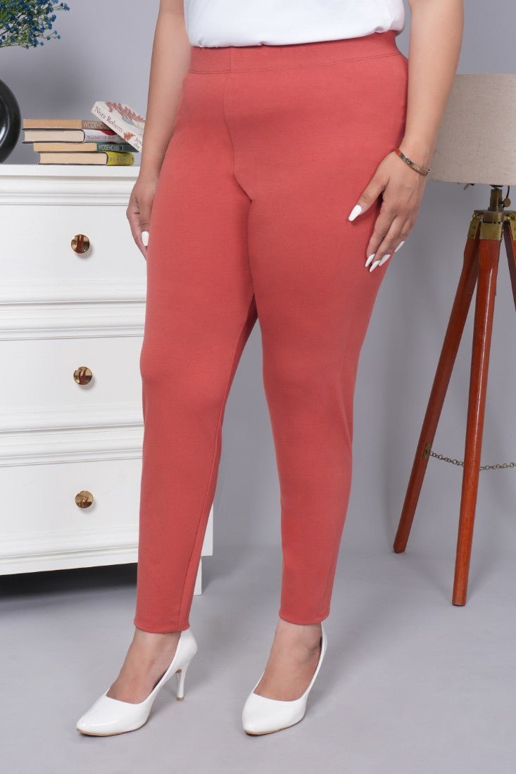 Rust cotton legging - Cotton leggings