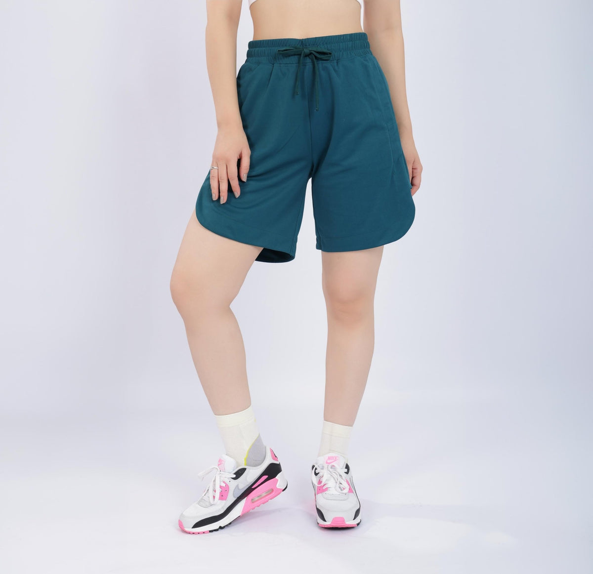 Teal active easymove shorts -Active easymove shorts