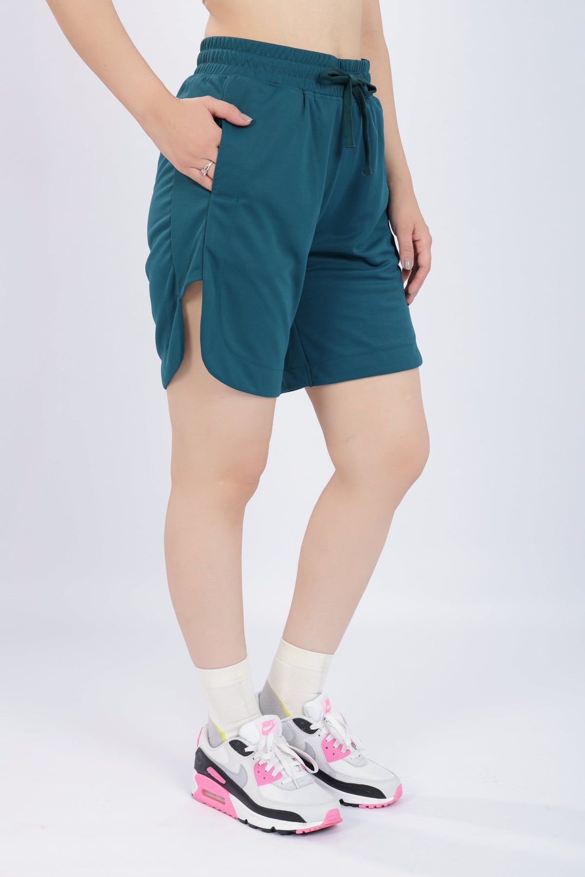 Teal active easymove shorts -Active easymove shorts