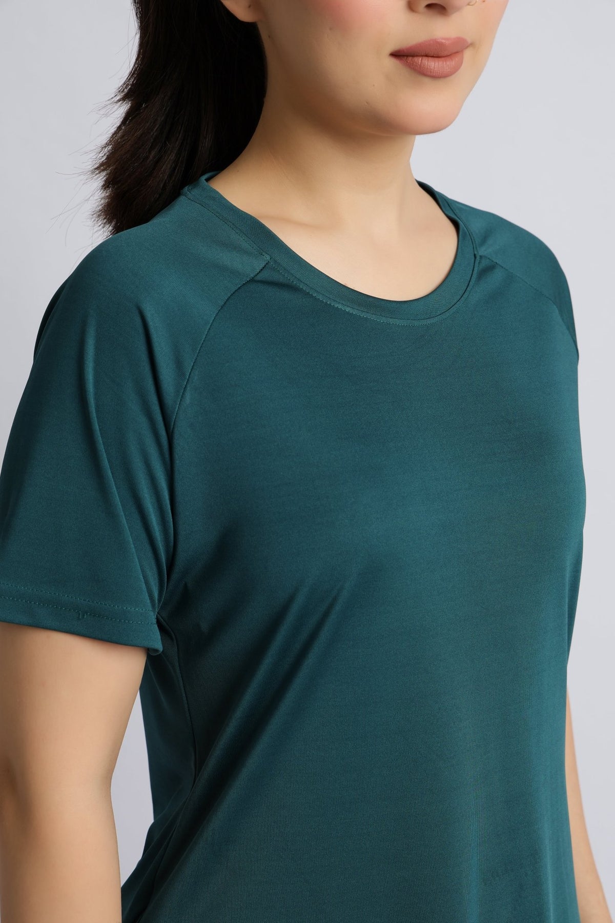Teal active regular tshirt -Active regular tshirt