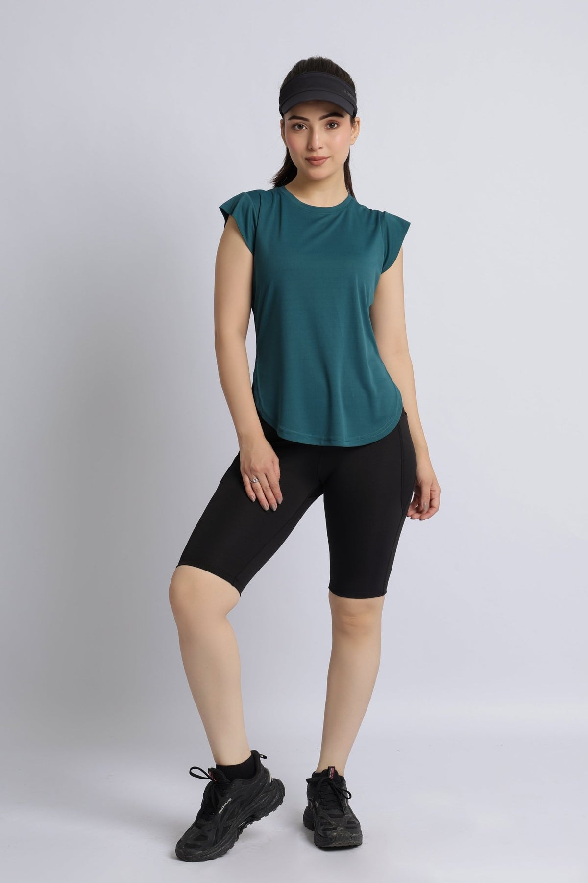 Teal active style tshirt -Active style tshirt
