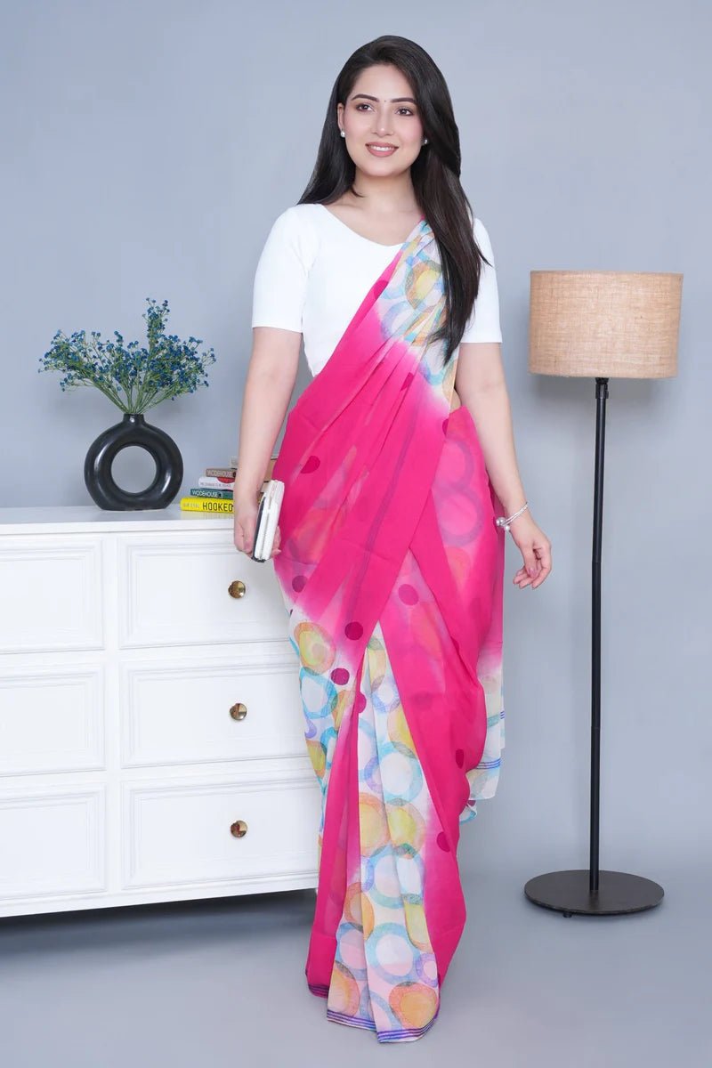 The Chloé Ribbed V - Neck Blouse - Medium