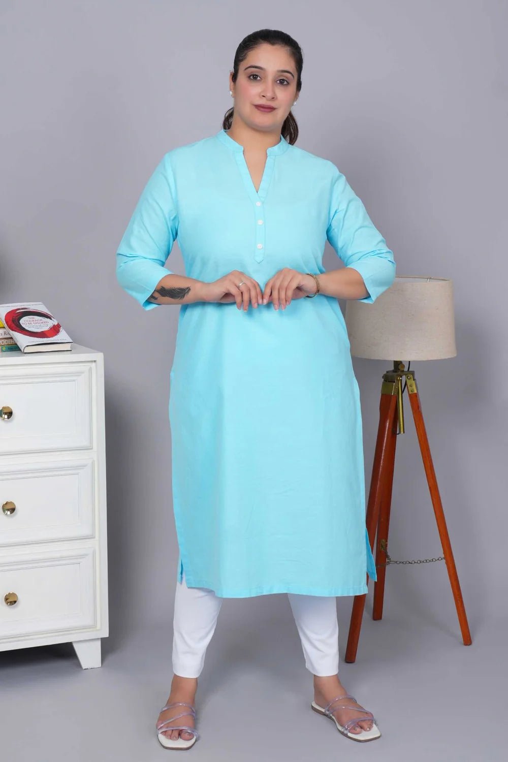 The Sarto Long Kurta - Medium