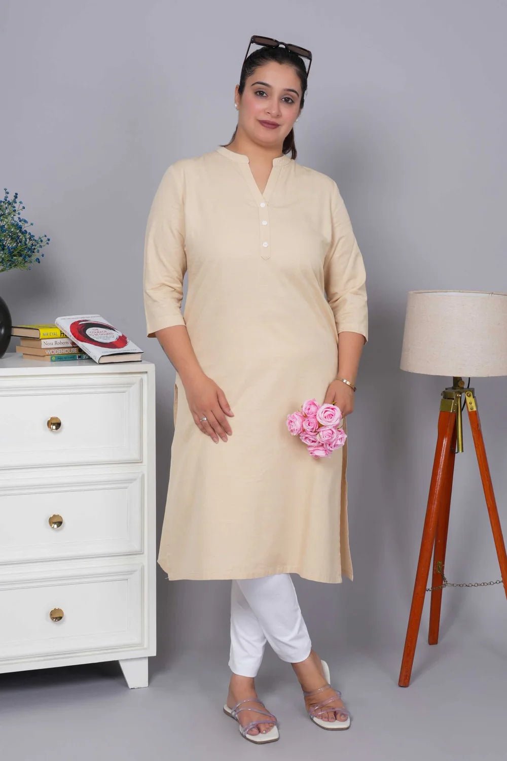 The Sarto Long Kurta - Medium