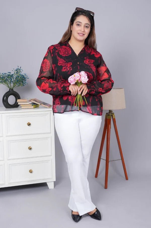 White stretchable biowash cotton lycra flare legging with superior elastic belt. -Cotton flare
