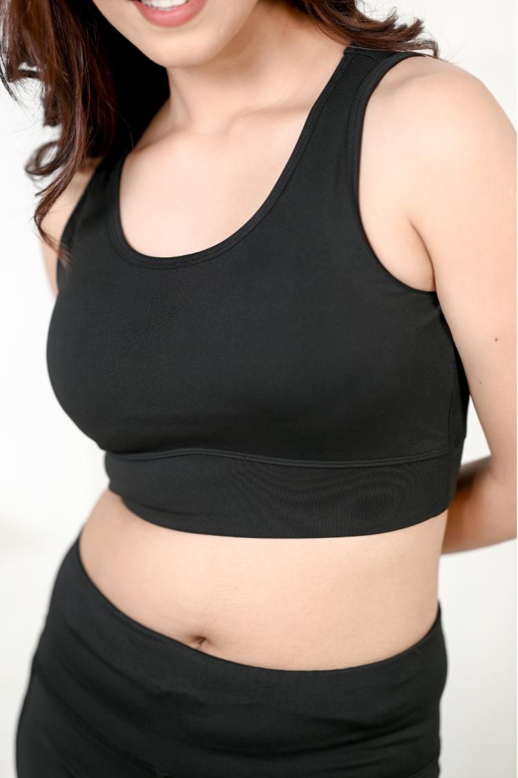 Black Active Bra -Active bra