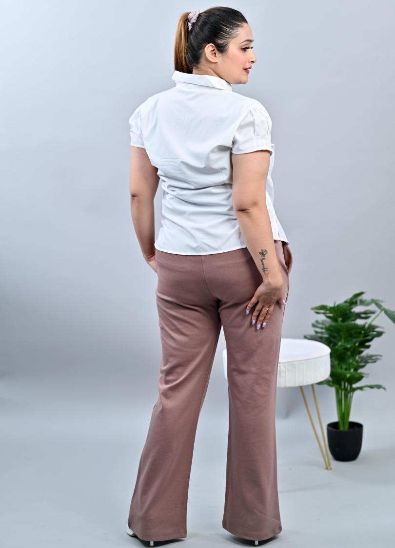 Cairo Plus Size Bootcut Flare Pants -Milano plus size bootcut flare pants