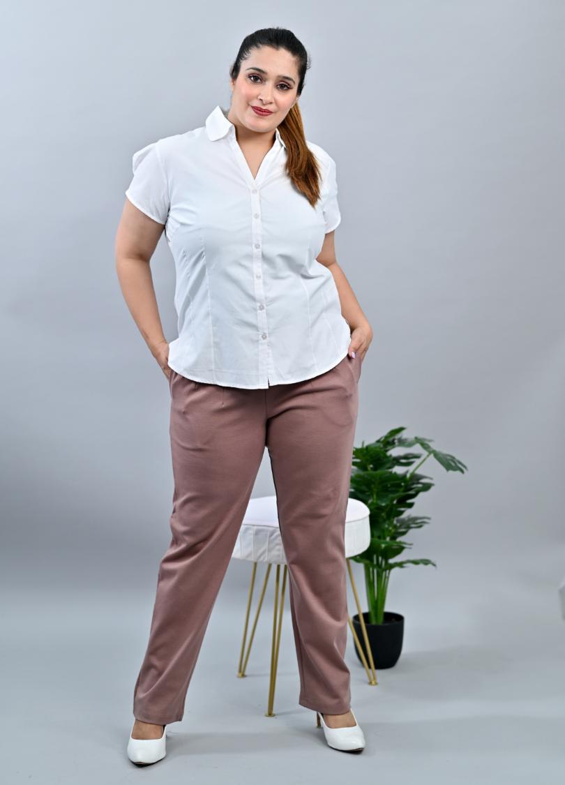 Cairo plus size cigarette pencil pants