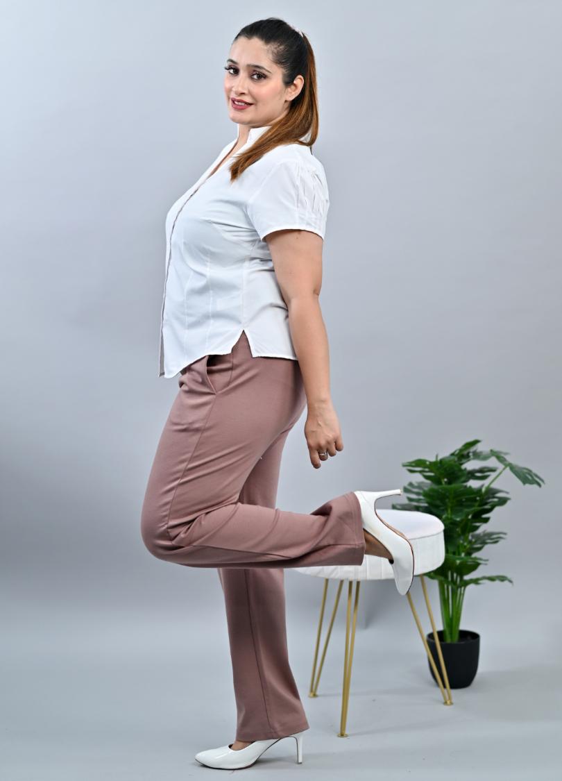 Cairo plus size cigarette pencil pants