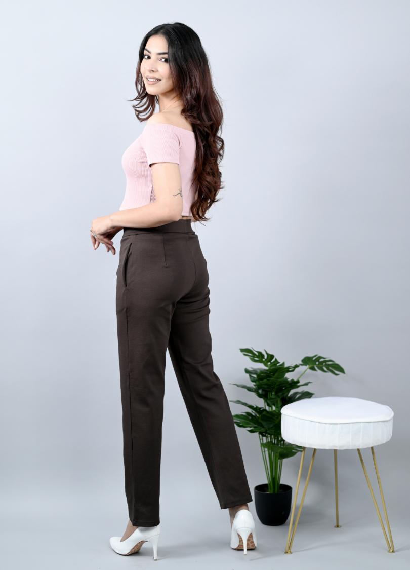 Coffee bean cigarette pants