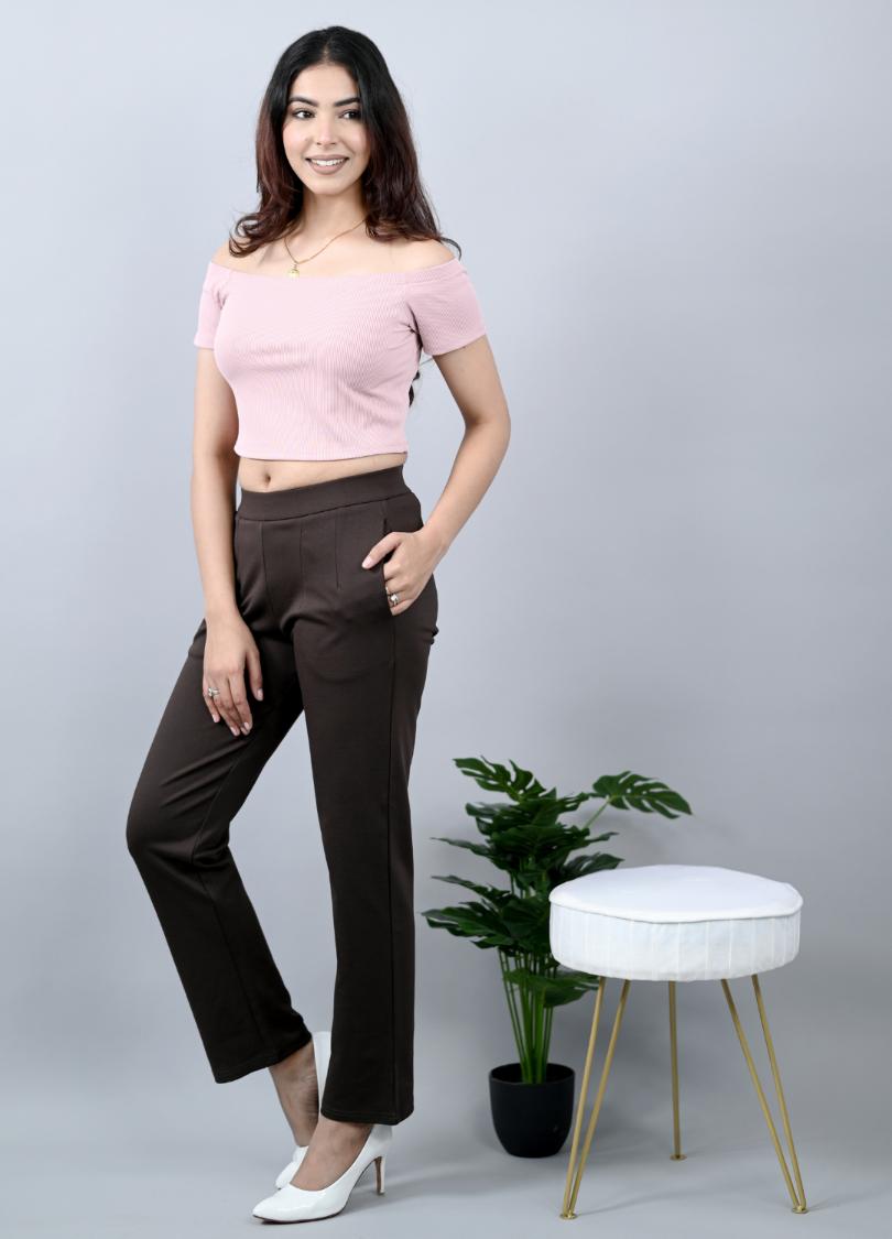 Coffee bean cigarette pants