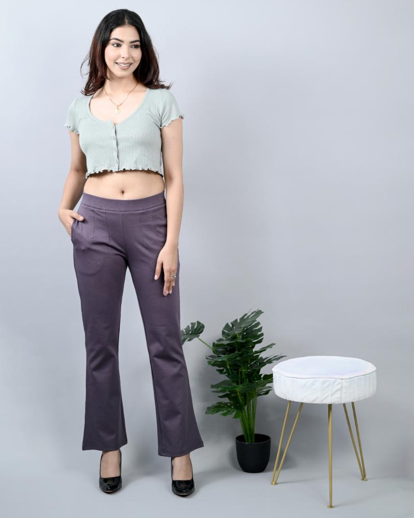 Jamun Bootcut Flare Pants -Milano bootcut flare pants