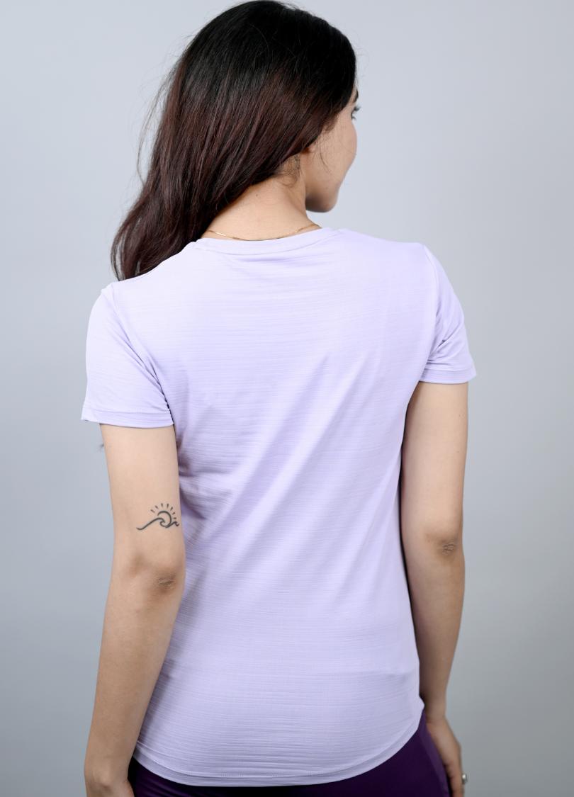 Lavender Active T Shirt -Active t shirt