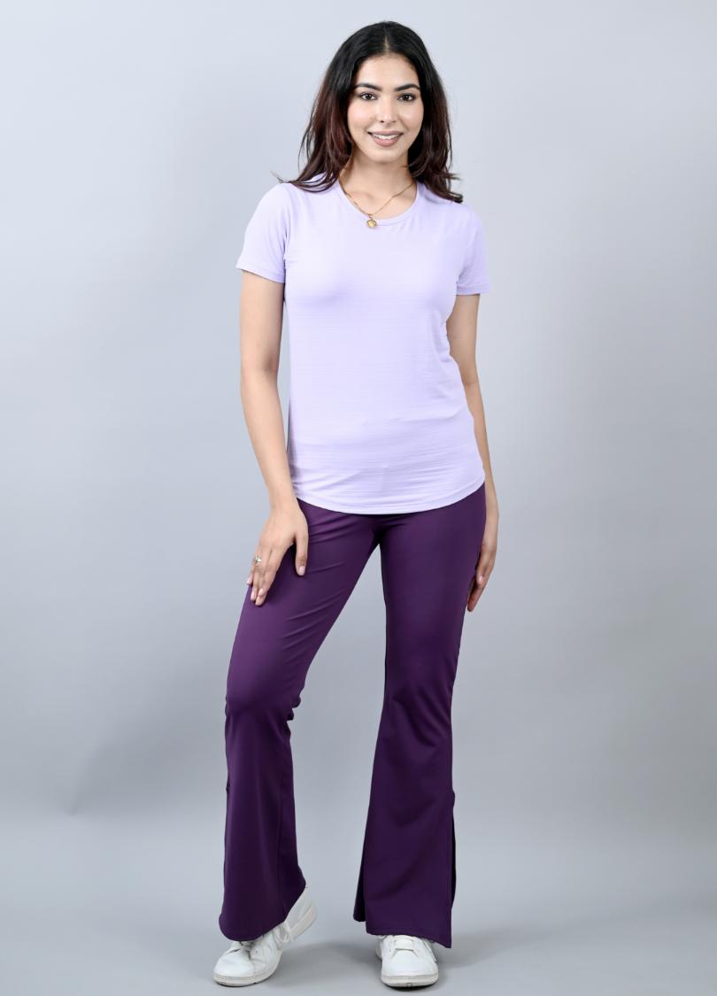 Lavender Active T Shirt -Active t shirt