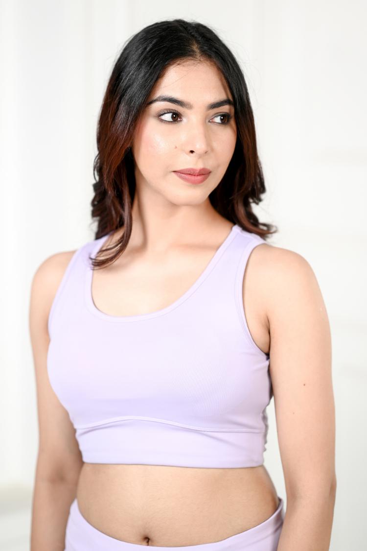 Lilac Active Bra -Active bra