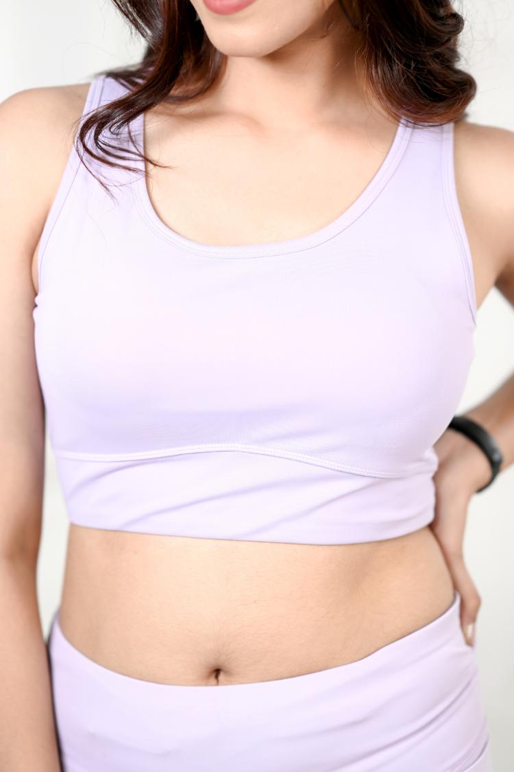 Lilac Active Bra -Active bra