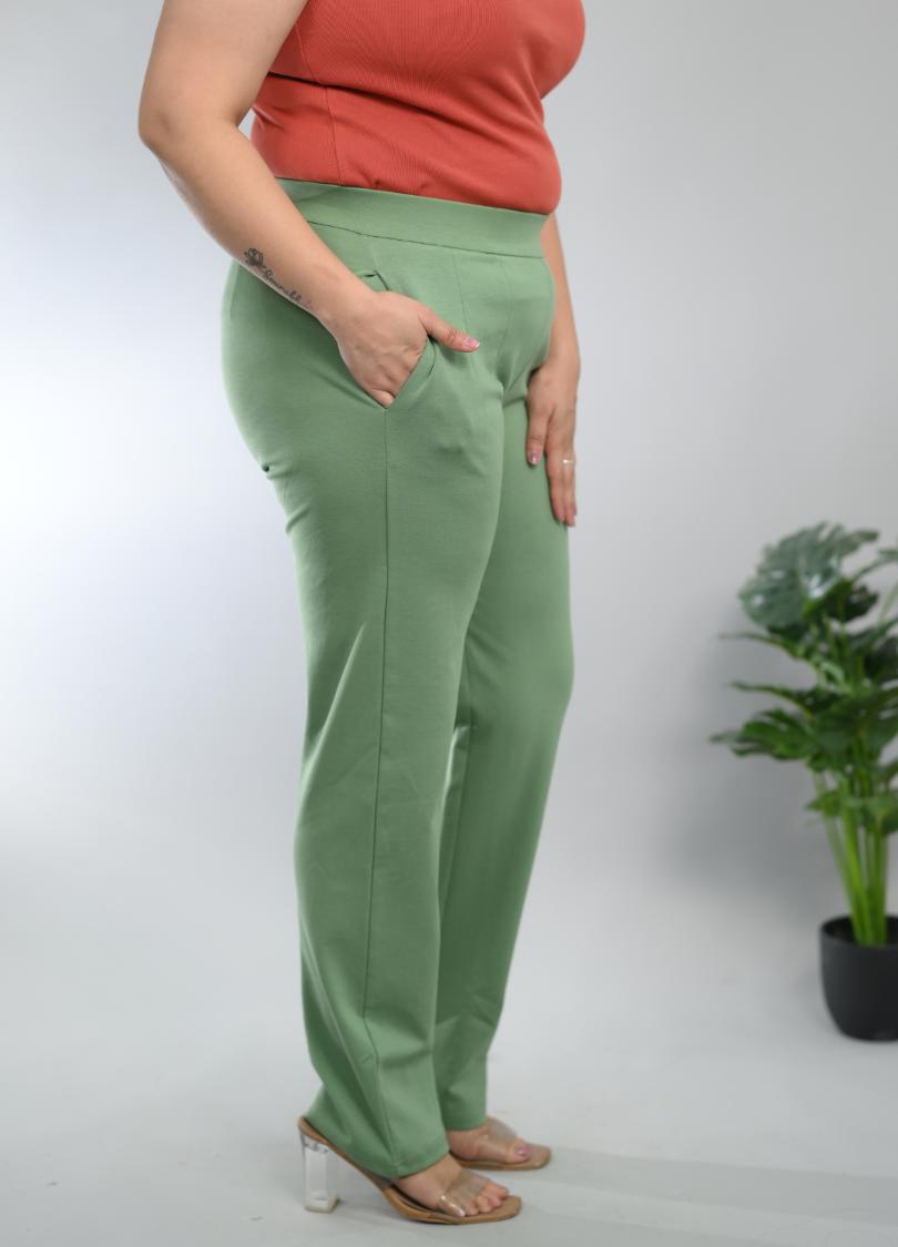 London forest plus size cigarette pencil pants