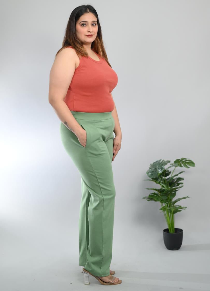 London forest plus size cigarette pencil pants
