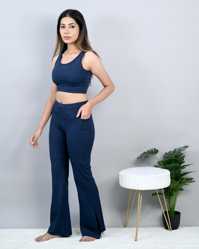 Seaport Active Flare with Slit Pants -Active flare with slit pants