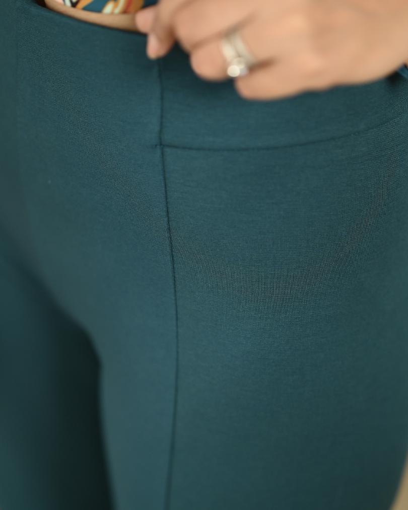 Teal Jeggings -Milano jegging pants