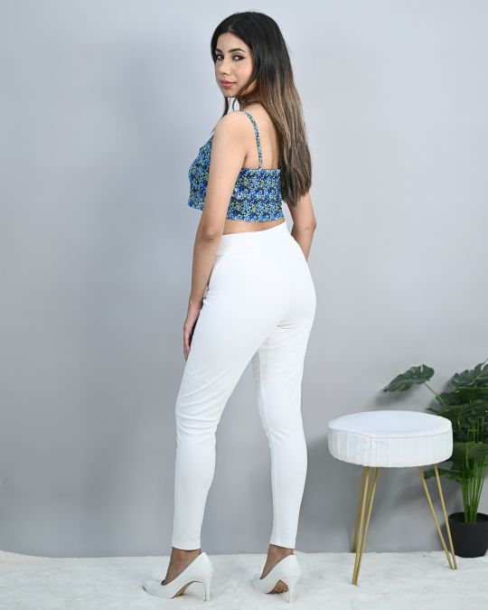 White Jeggings -Milano jegging pants