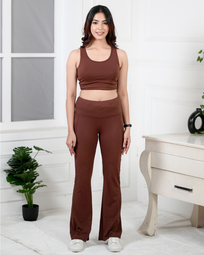 Active Gym Coordinate Set with Flare - Mlada